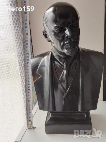 СССР-Много рядък бюст(-папиемаше) на В.И.Ленин/автор Иван Дмитриевич Шадр-1926 год., снимка 15 - Антикварни и старинни предмети - 54328639