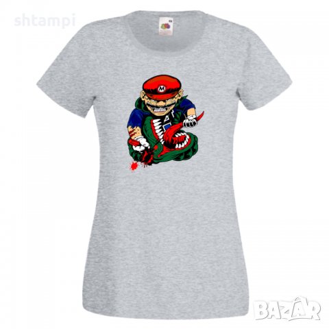 Дамска тениска Mario VS Monster Игра,Изненада,Подарък,Празник,Повод, снимка 8 - Тениски - 37236666