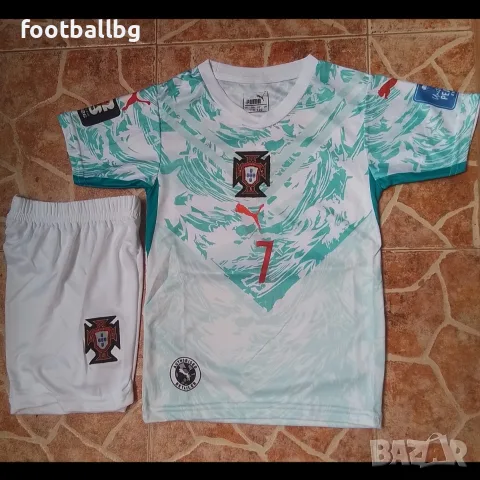 Футболен екип детски юношески RONALDO 7 🇵🇹 PORTUGAL 🇵🇹 , снимка 4 - Футбол - 35569812