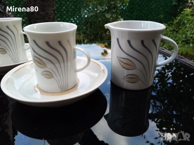 Българско сервизче за кафе, снимка 3 - Сервизи - 51459275