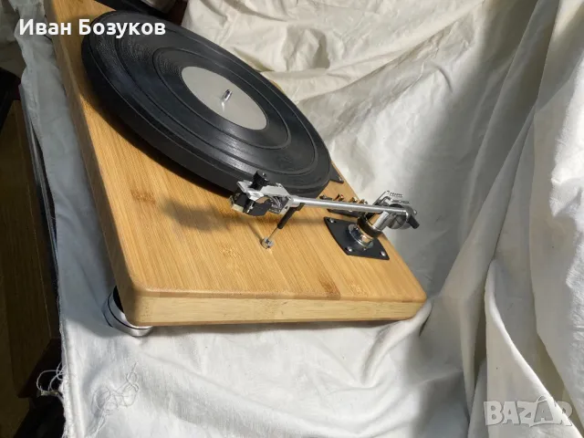 Грамофон IKEA Hack бюджет, снимка 6 - Грамофони - 49986486