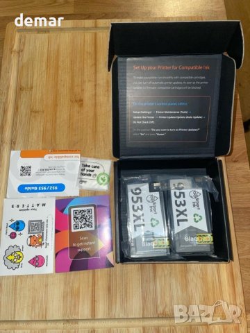 Smart Ink касета с мастило за HP 953XL 953 XL 2 Multipack (2 черни XL), снимка 9 - Консумативи за принтери - 44213864