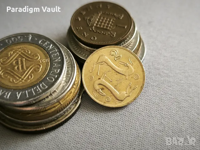 Mонета - Кипър - 2 цента | 2004г.