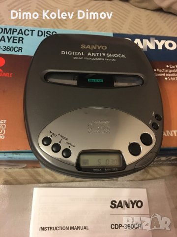 SANYO Discman Boxed Отличен, снимка 8 - Аудиосистеми - 38161671