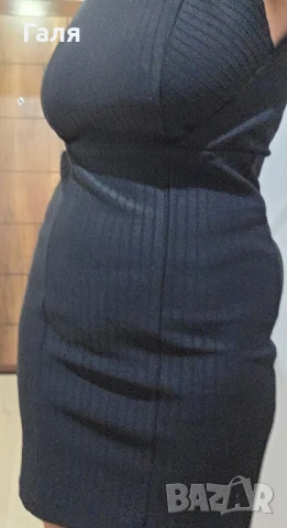 Черна рокля ZARA