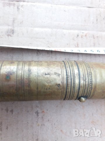 масивна брнзова кафемелачка - османска с маркировка , снимка 4 - Антикварни и старинни предмети - 31577843