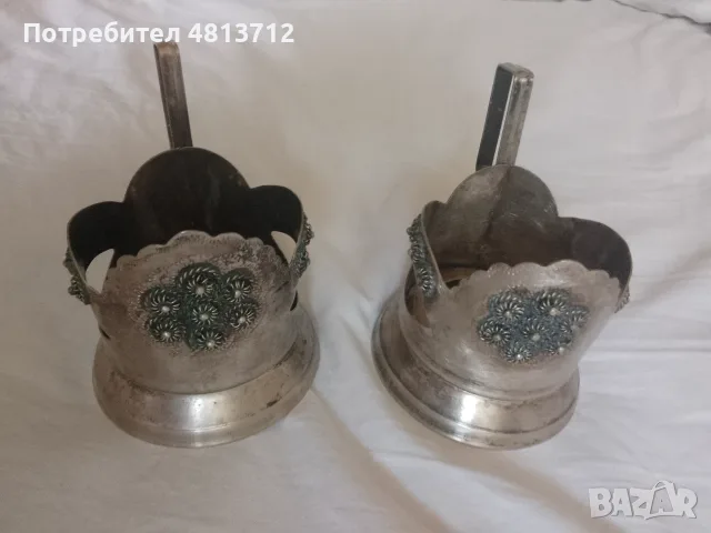 Винтидж комплект два подстакана