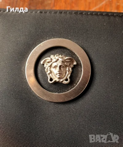 Versace чанта естествена кожа винтидж, снимка 3 - Чанти - 55749826