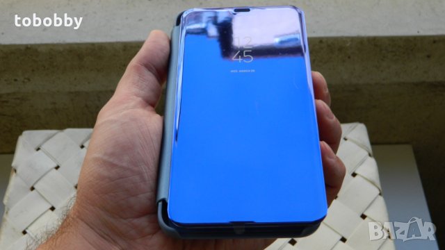 Samsung Galaxy A10/М10 Mirror Flip Cover case, калъф за Самсунг А10/М10, снимка 11 - Калъфи, кейсове - 29724548