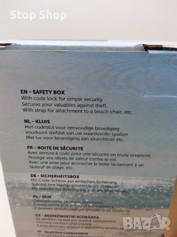 Сейф със секретна ключалка - Сейф - Преносим - Черен, снимка 4 - Декорация за дома - 39373503