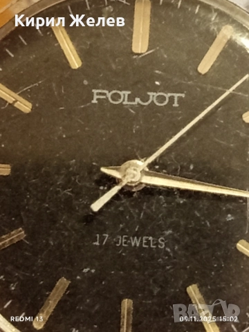 Стар механичен часовник мъжки ПОЛЕТ СССР работи за КОЛЕКЦИЯ 51547, снимка 4 - Антикварни и старинни предмети - 52351386