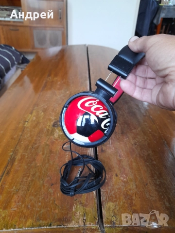 Стари слушалки Кока Кола,Coca Cola, снимка 3 - Други ценни предмети - 52216940