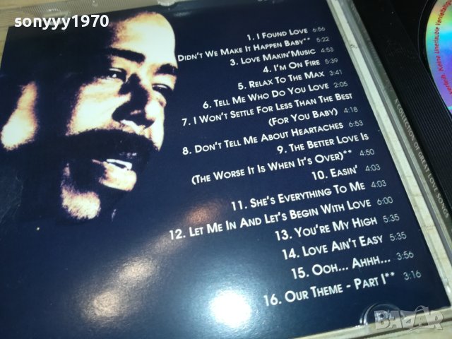 BARRY WHITE CD MADE IN GERMANY 1502241718, снимка 3 - CD дискове - 44309969