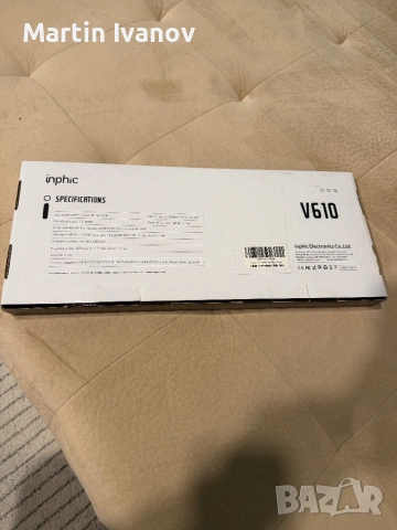 inphic v610 keyboard клавиатура 19 keys, снимка 2 - Клавиатури и мишки - 54182575