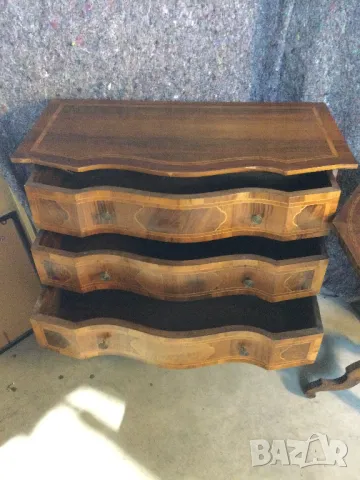 Доста стар скрин и масичка, снимка 4 - Антикварни и старинни предмети - 49728997