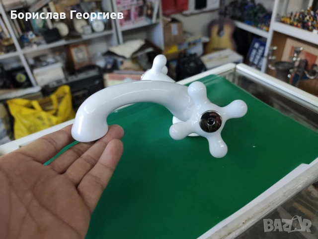 Нов бял смесител за мивка, снимка 5 - Други - 54328388