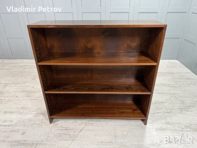 Винтидж библиотека-етажерка Д1133, снимка 4 - Етажерки - 55980050