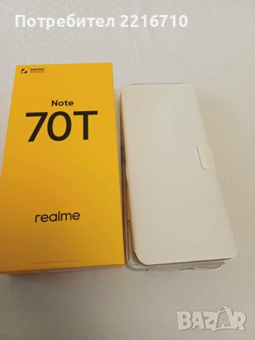GSM REALME NOTE 70T 128 GB, RAM 4 GB НОВО!, снимка 3 - Други - 53996751