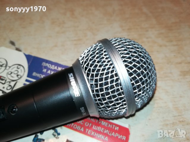 SHURE PROFI MIC-NEW MODEL 1801221346, снимка 6 - Микрофони - 35476647