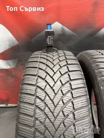 195 55 16, Зимни гуми, Bridgestone BlizzakLM005, 2 броя, снимка 4 - Гуми и джанти - 56047404