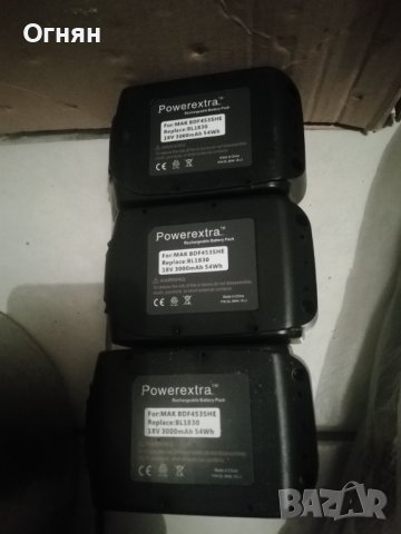 Батерия Powerextra BL1830 за части, рециклиране, снимка 3 - Други инструменти - 40332173