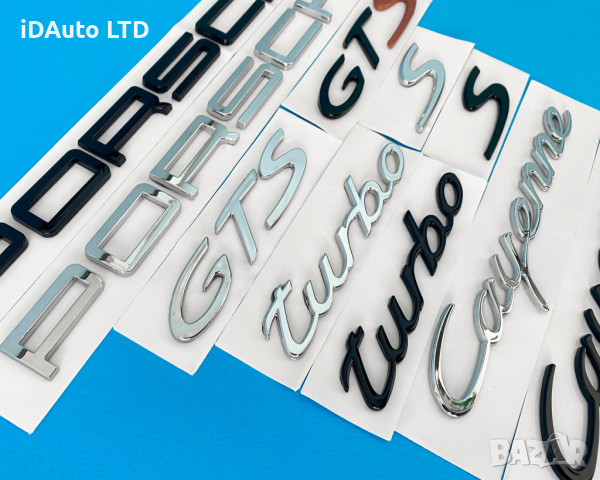 Емблема Porsche, Порше, Cayenne, panamera, macan, carrera, turbo s, снимка 13 - Аксесоари и консумативи - 35888481