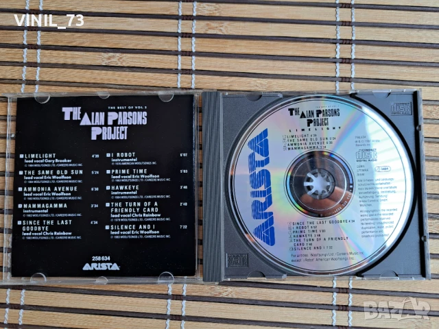 The Alan Parsons Project – Limelight (The Best Of Vol. 2), снимка 2 - CD дискове - 50950960