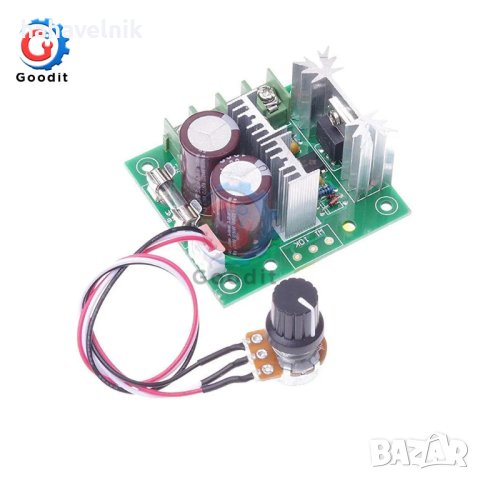 PWM Регулатор на мощност, димер за прав ток DC 6V - DC 90V,  регулатор на обороти  , снимка 6 - Друга електроника - 42681203