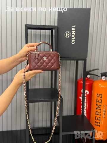 Chanel Дамска Чанта Тип Куфар С Къса И Дълга Дръжка С Верижка - Различни Цветове Код E87, снимка 4 - Чанти - 55795201