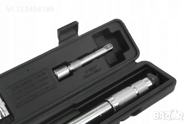 Динамометричен ключ 1/2" 28 – 210 Nm + вложки (17, 19, 21 мм)+удължител 125 мм MAR-POL, снимка 4 - Ключове - 40079876