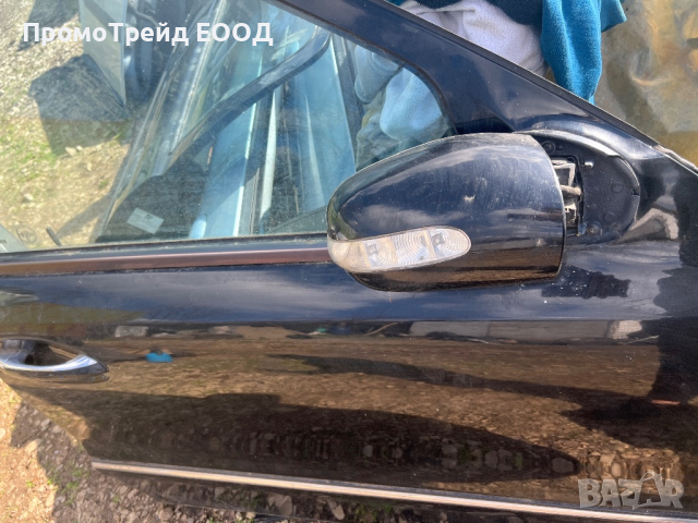 Предна лява черна врата Мерцедес Е класа W211