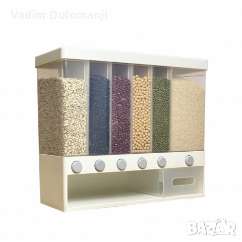 Дозатор за съхранение на зърнени храни и подправки, снимка 7 - Кутии за храна - 52435666