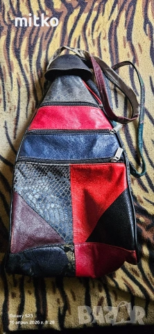 Дамска раница естествена кожа-Турция