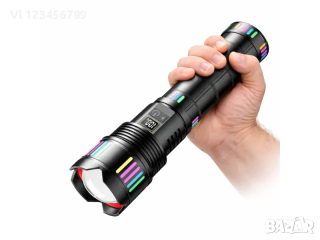 COBA CB-802 мощен LED фенер с дълъг обхват