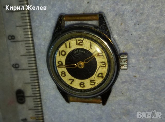 ВЕСНА Стар РЯДЪК КОЛЕКЦИОНЕРСКИ МОДЕЛ РУСКИ МЕХАНИЧЕН ДАМСКИ ЧАСОВНИК СССР 12221, снимка 8 - Антикварни и старинни предмети - 42137511