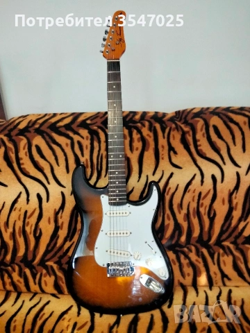 Електрическа китара Jay Turser екранирана с медно фолио 