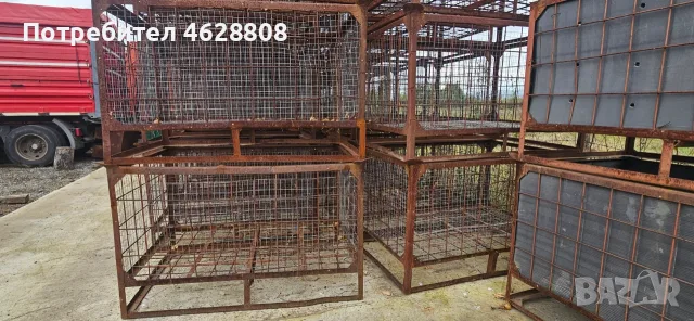 Метални бокс палети, снимка 5 - Селскостопанска техника - 55884220