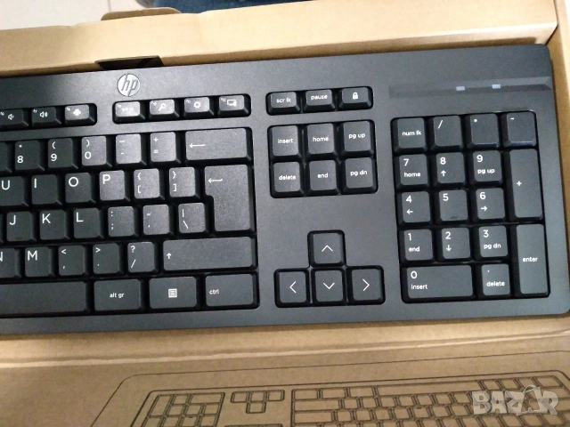 Клавиатура HP 125 Wired USB Keyboard, снимка 7 - Клавиатури и мишки - 53033378