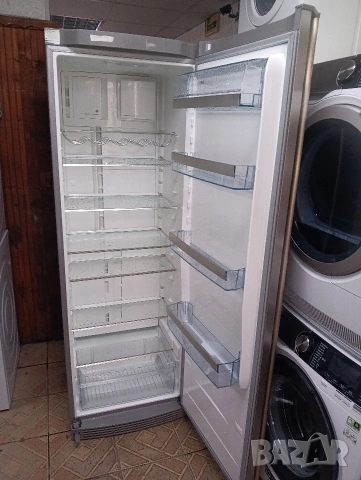 Огромен иноксов хладилник който прави газирана вода Аег Aeg с две години гаранция!, снимка 14 - Хладилници - 53895358