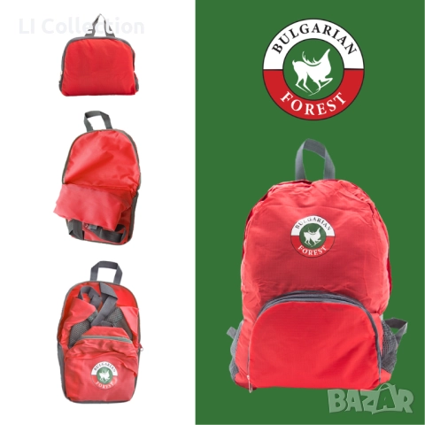 Раница -  черен, червен, зелен цвят, снимка 6 - Раници - 51701013