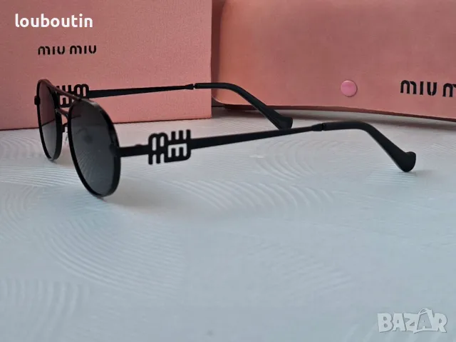 Miu 2024 дамски слънчеви очила елипса, снимка 17 - Слънчеви и диоптрични очила - 38152005