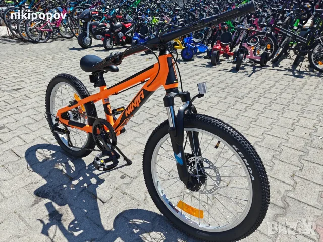 Промо велосипед 20" Passati NINJA оранж, снимка 5 - Велосипеди - 56194362