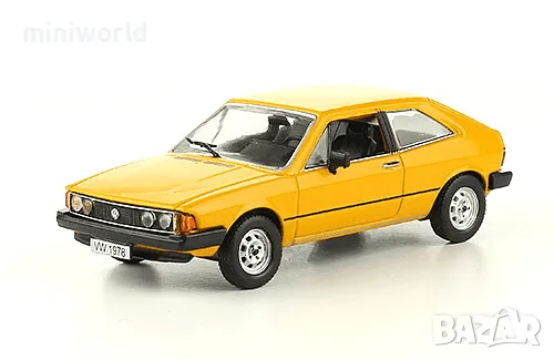 Volkswagen Scirocco GLI 1978 - мащаб 1:43 на IXO/Altaya моделът е нов в PVC дисплей-кейс VW