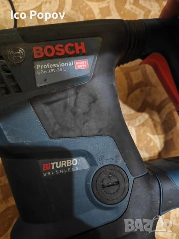 Къртач Bosch gbh 18v-36c , снимка 5 - Бормашини - 53328790