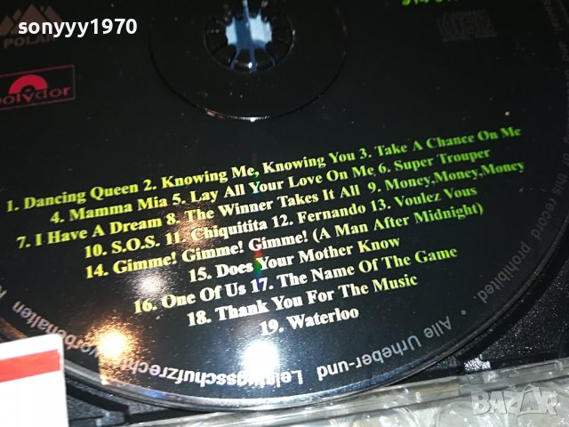 ABBA GOLD-GREATEST HITS CD 0609222004, снимка 14 - CD дискове - 37920913