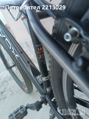 Колело Byox spirit 27.5, снимка 7 - Детски велосипеди, триколки и коли - 50791642