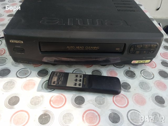 AIWA C 100 Видео с дистанционно, снимка 2 - Плейъри, домашно кино, прожектори - 38443254