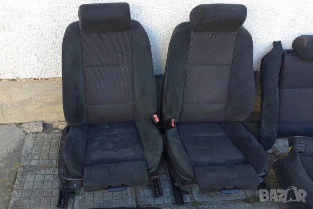 Продавам Алкантара рекаро за BMW E39 комби, снимка 2 - Части - 48998898