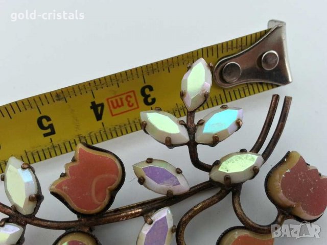 Антикварна брошка, снимка 6 - Антикварни и старинни предмети - 29581292