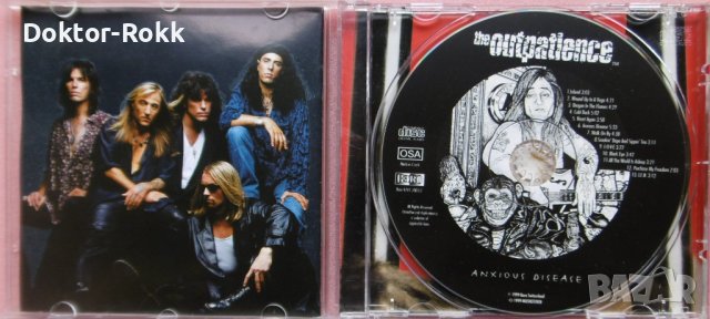 The Outpatience – Anxious Disease (2004, CD), снимка 4 - CD дискове - 38400682